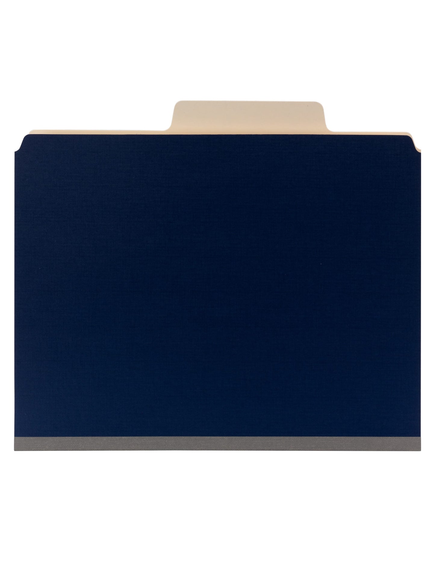 SuperTab® Classification File Folders, Dark Blue Color, Letter Size, 