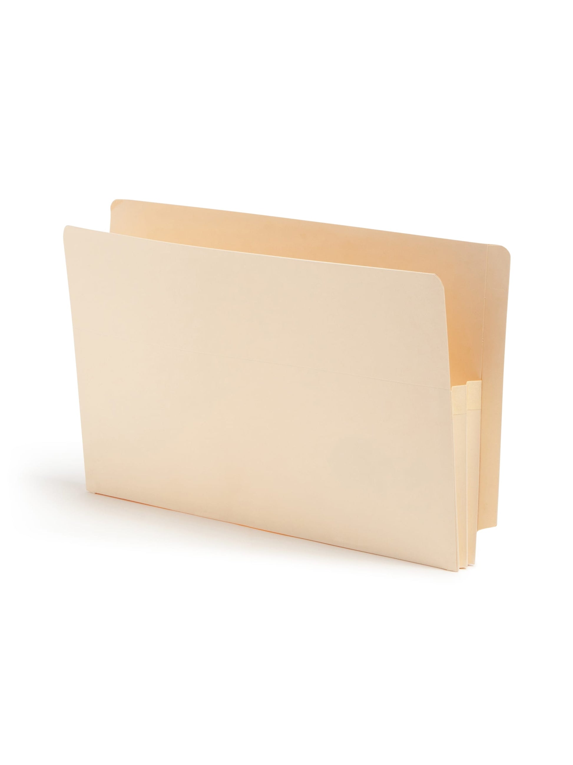 Reinforced End Tab File Pockets, Straight-Cut Tab, 1-3/4 inch Expansion, Manila Color, Legal Size, Set of 0, 30086486761148