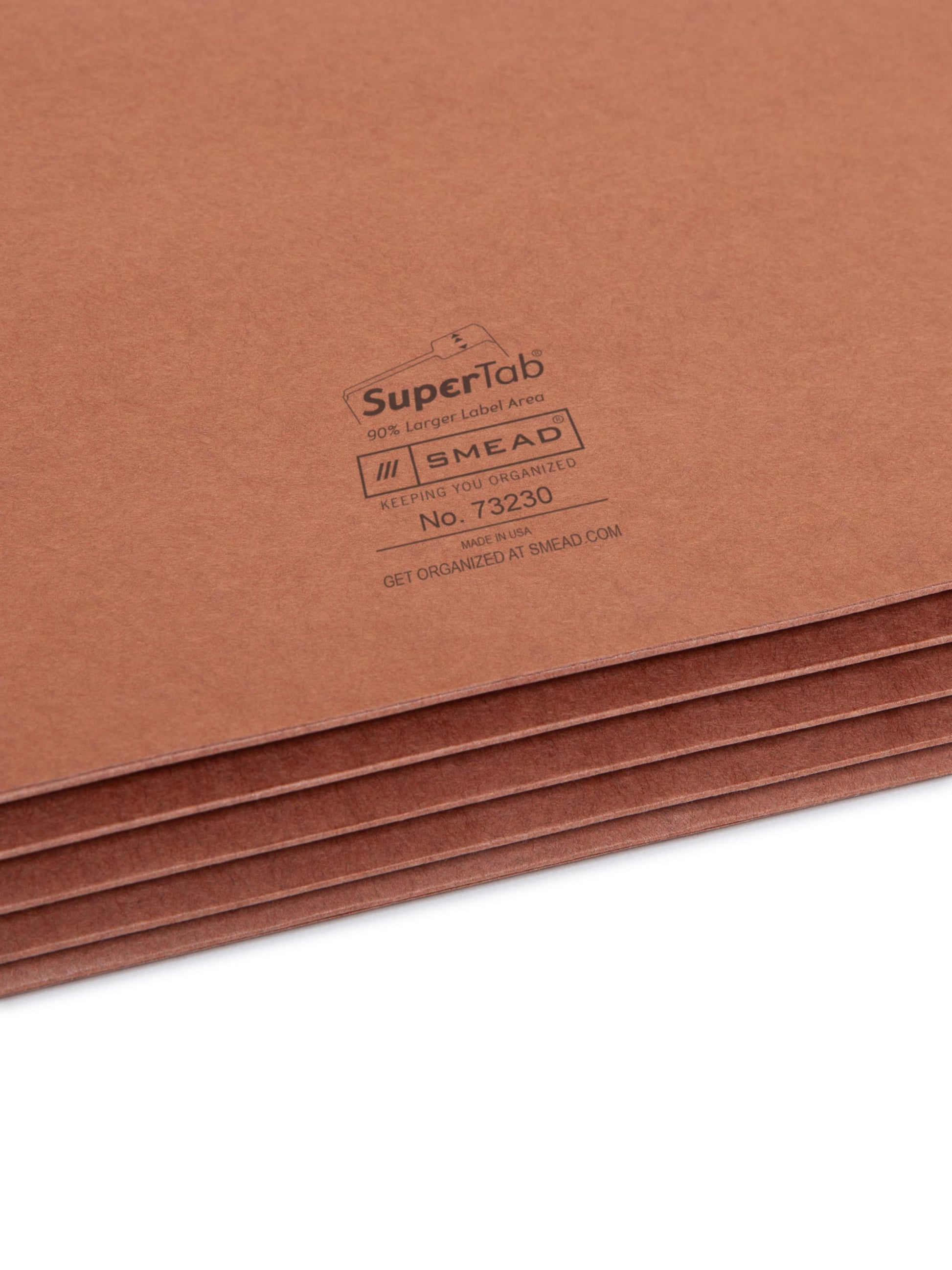 SuperTab® File Pockets, 3-1/2 Inch Expansion, Straight-Cut Tab, Redrope Color, Letter Size, Set of 0, 30086486732308