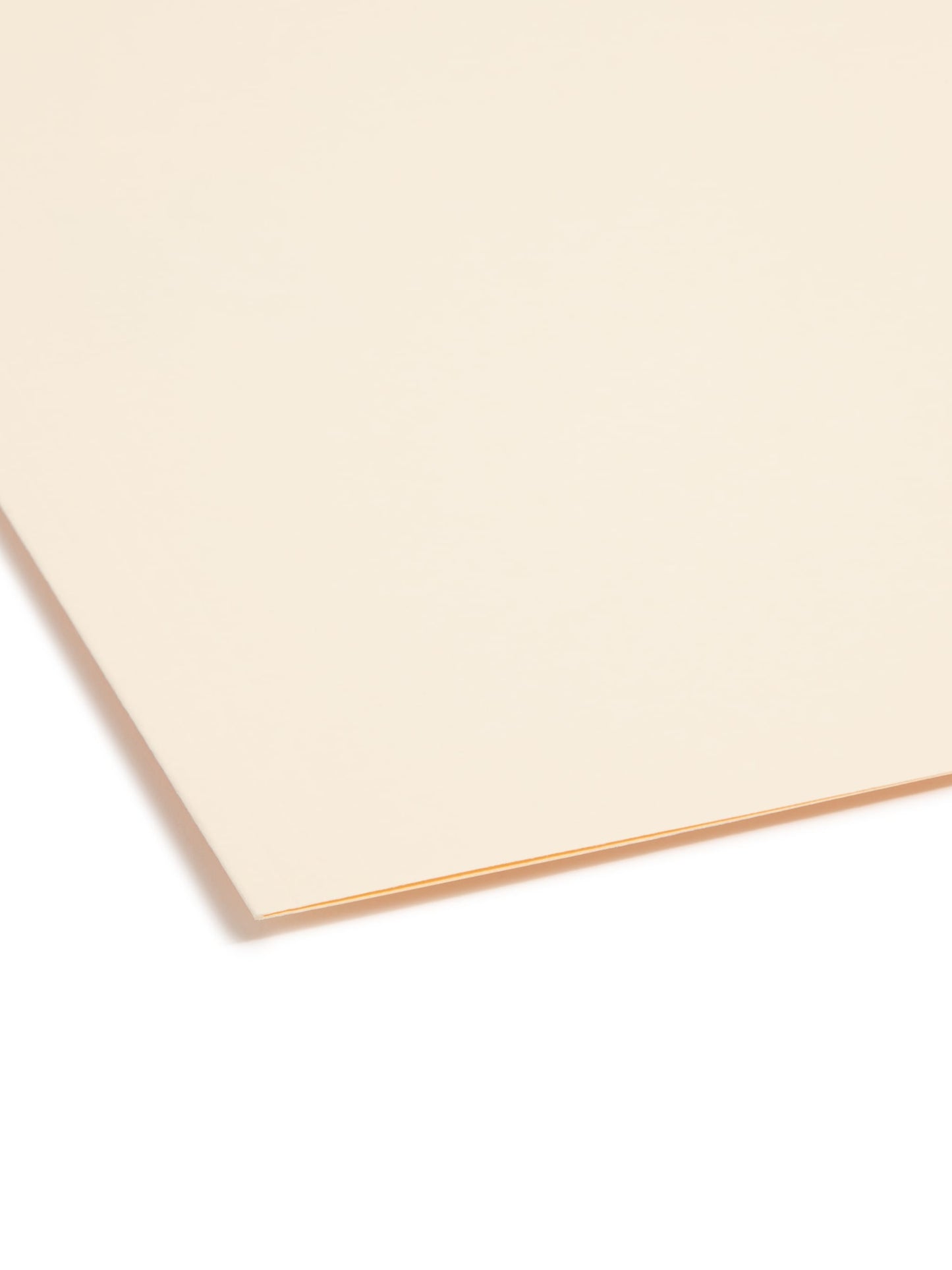 SuperTab® Fastener File Folders, Manila Color, Letter Size, Set of 50, 086486145350