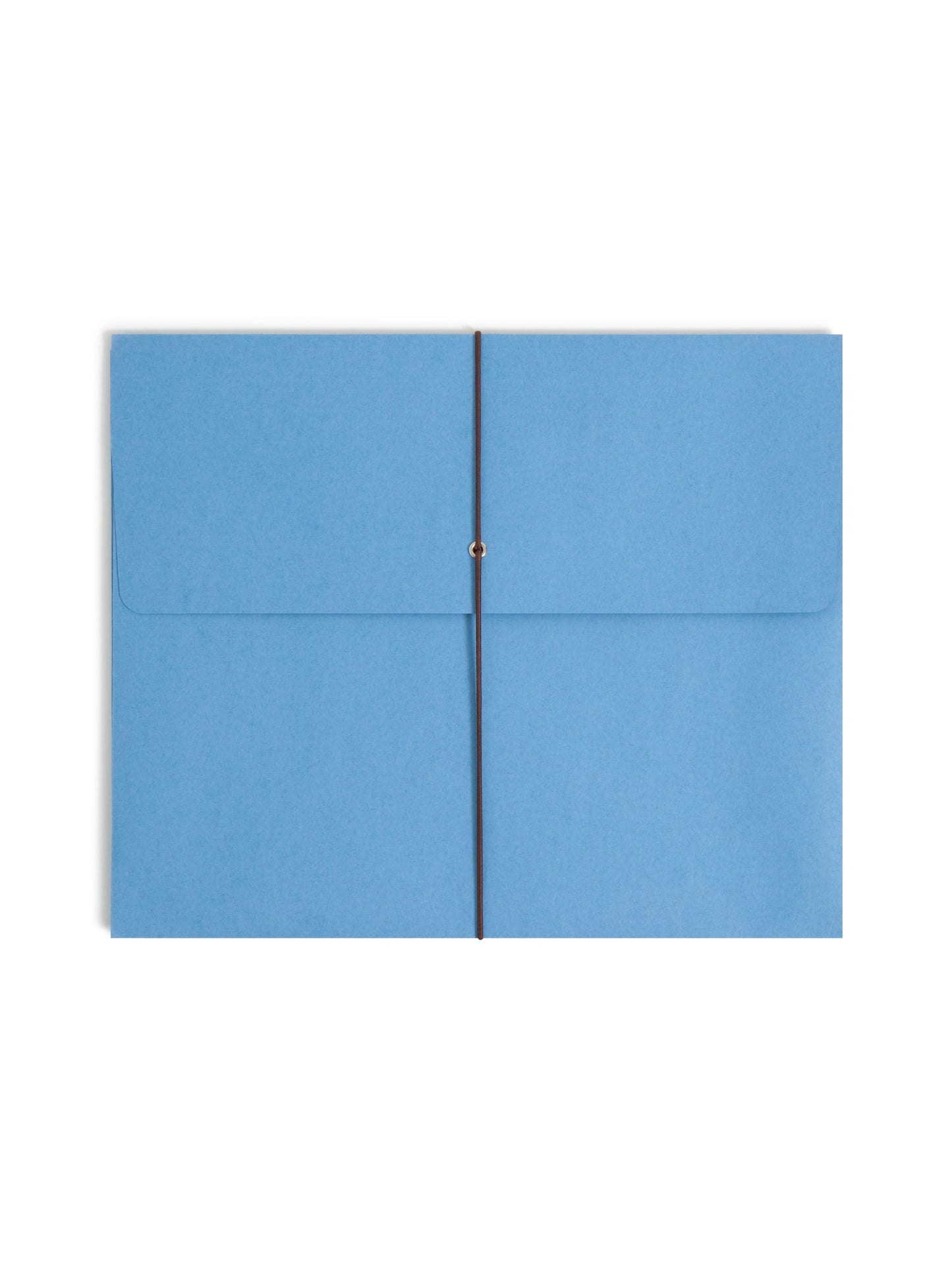 Expanding Wallets, 2-Inch Expansion, Flap and Cord Closure, Blue Color, Letter Size, Set of 0, 30086486772038