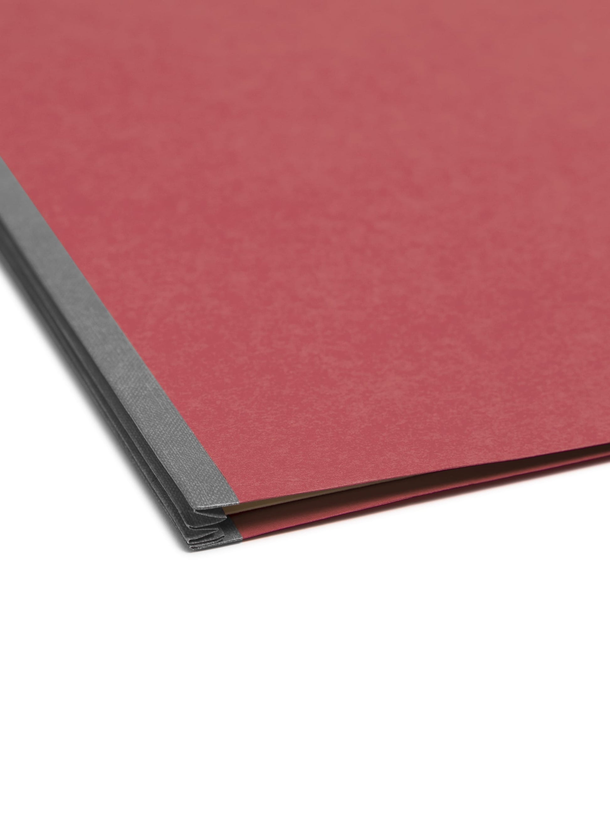 Classification File Folders, 1 Divider, 2 inch Expansion, Red Color, Letter Size, 
