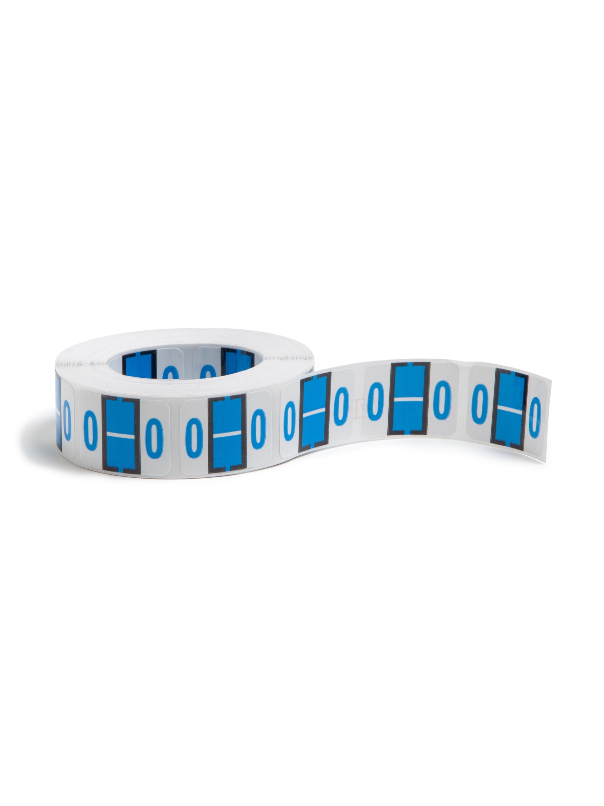 BCCR Bar Style Color-Coded Alphabetic Labels, A-Z Rolls, Blue Color, 1-1/4" X 1" Size, 