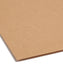 Reinforced Tab Fastener File Folders, Straight-Cut Tab, 2 Fasteners, Kraft Color, Letter Size, Set of 50, 086486148139