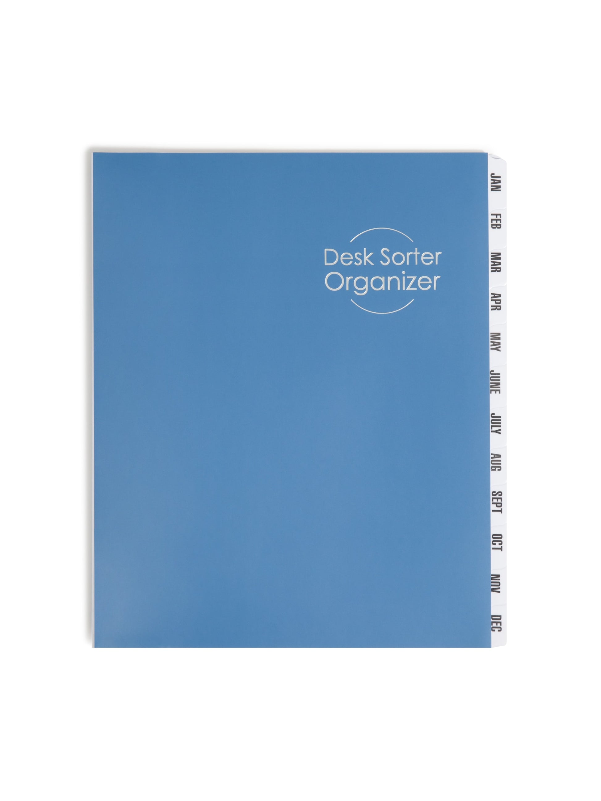 Desk File/Sorters, Dark Blue Color, Letter Size, Set of 1, 086486892865