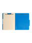 Poly Classification File Folders, Blue Color, Letter Size, Set of 0, 30086486140455