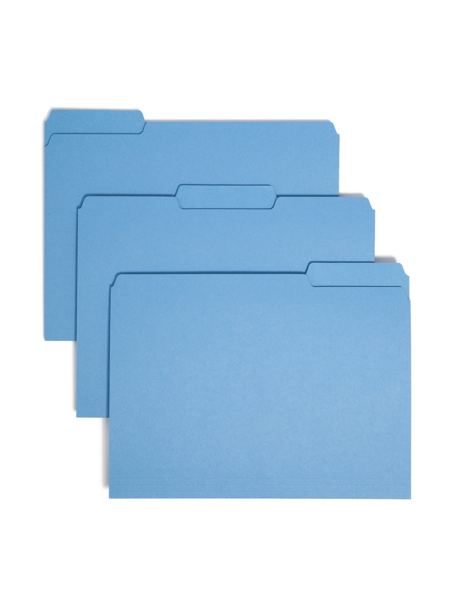 Interior File Folders, Blue Color, Letter Size, Set of 100, 086486102391