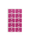 AlphaZ® ACCS Color Coded Alphabetic Labels - Sheets, Purple Color, 1" X 1-5/8" Size, 