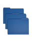 Interior File Folders, Navy Color, Letter Size, Set of 100, 086486102797