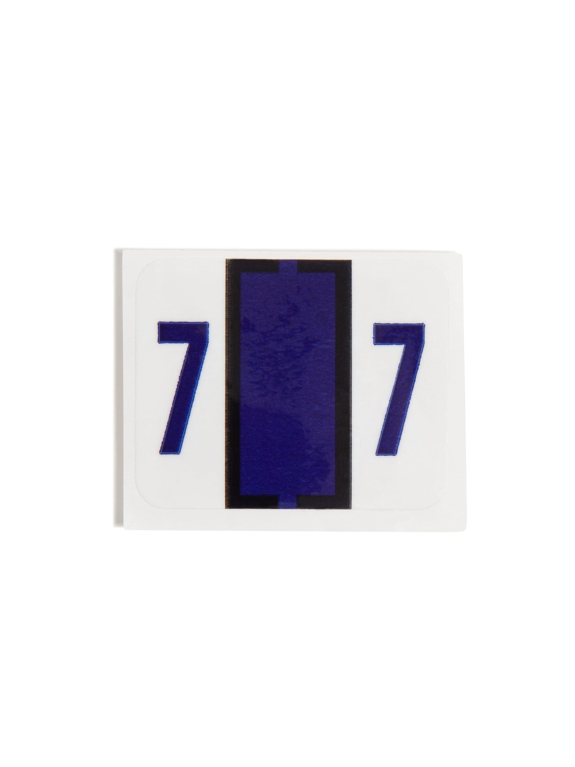 BCCRN Bar Style Color-Coded Numeric Labels, 0-9 Rolls, Purple Color, 1-1/4" X 1" Size, Set of 1, 086486673778