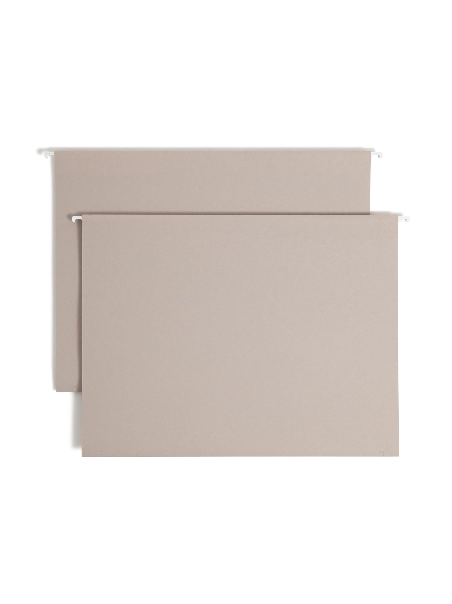 TUFF® Hanging Box Bottom File Folders with Easy Slide® Tabs, 4 inch Expansion, Gray Color, Legal Size, Set of 18, 086486643429