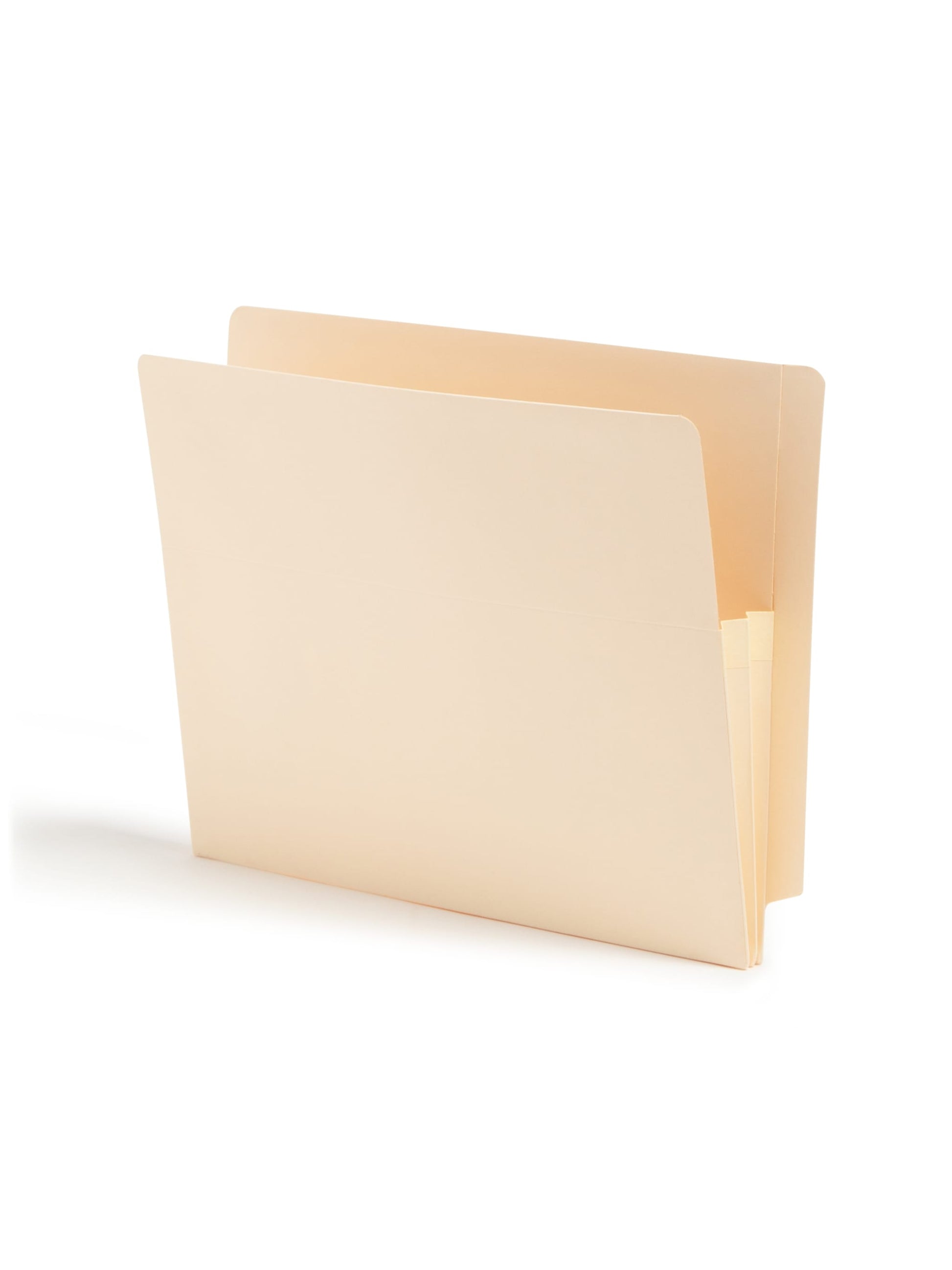 Reinforced End Tab File Pockets, Straight-Cut Tab, 1-3/4 inch Expansion, Manila Color, Letter Size, Set of 0, 30086486751149