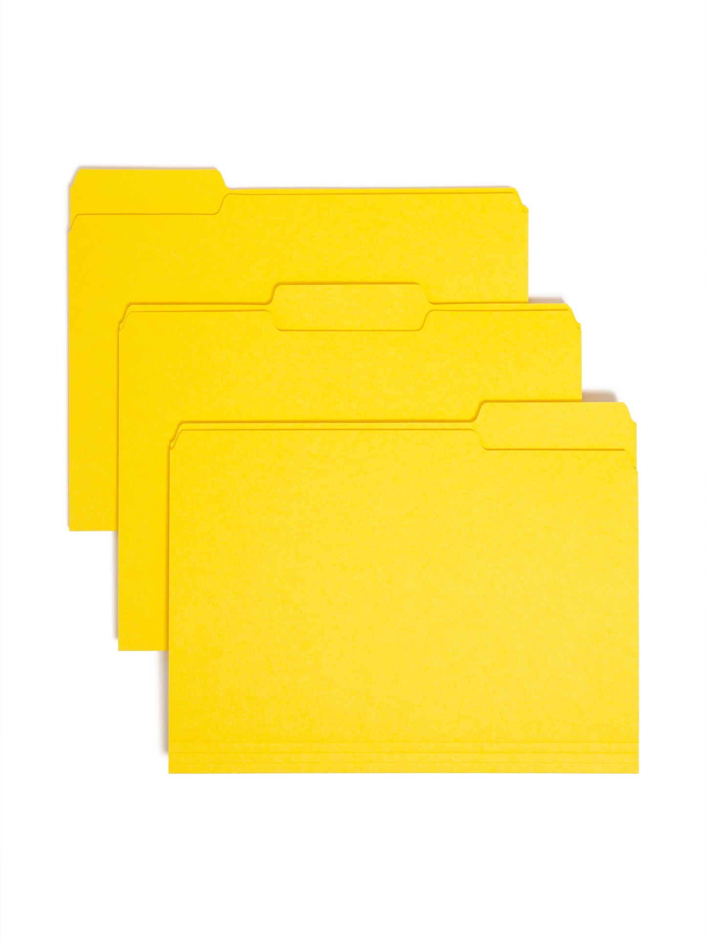 Interior File Folders, Yellow Color, Letter Size, Set of 100, 086486102711