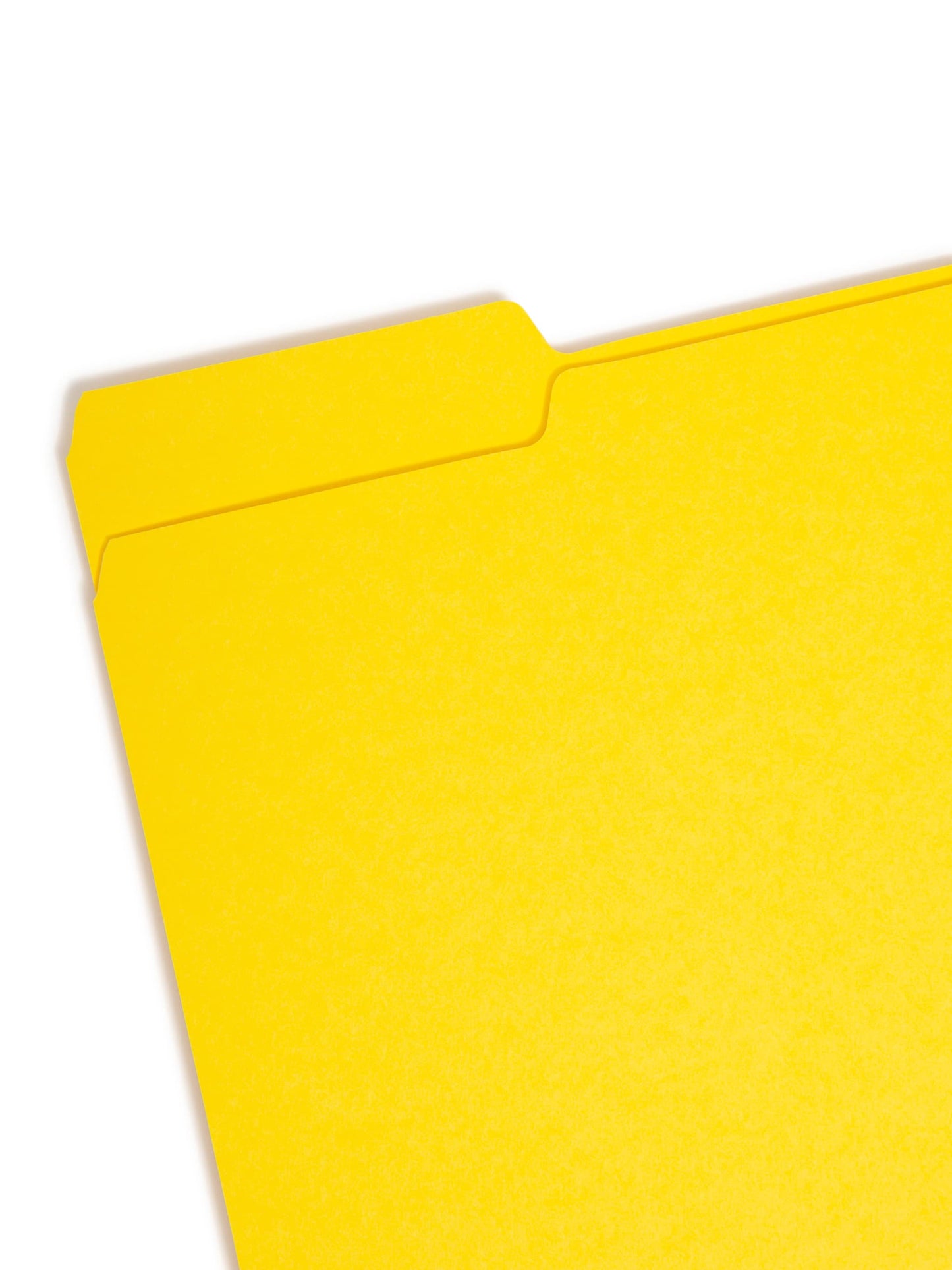 Interior File Folders, Yellow Color, Letter Size, Set of 100, 086486102711