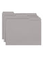 Interior File Folders, Gray Color, Letter Size, Set of 100, 086486102513