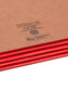 Reinforced End Tab File Pockets, Straight-Cut Tab, 3-1/2 inch Expansion, Red Color, Extra Wide Letter Size, Set of 0, 30086486736863