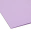 Standard Hanging File Folders with 1/5-Cut Tabs, Lavender Color, Letter Size, Set of 25, 086486640640