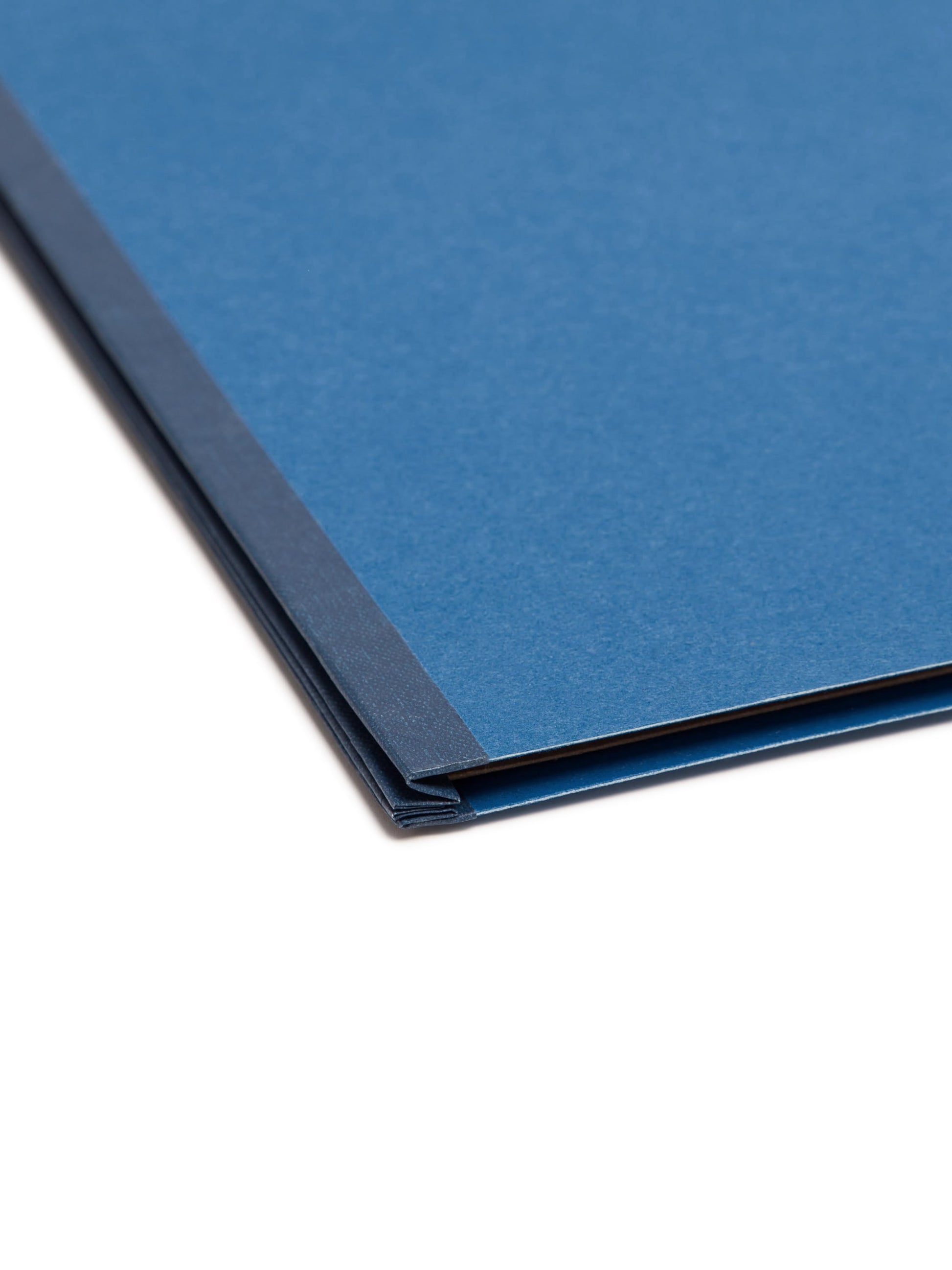 Pressboard Classification File Folders, 2 Dividers, 2 inch Expansion, Dark Blue Color, Letter Size, 