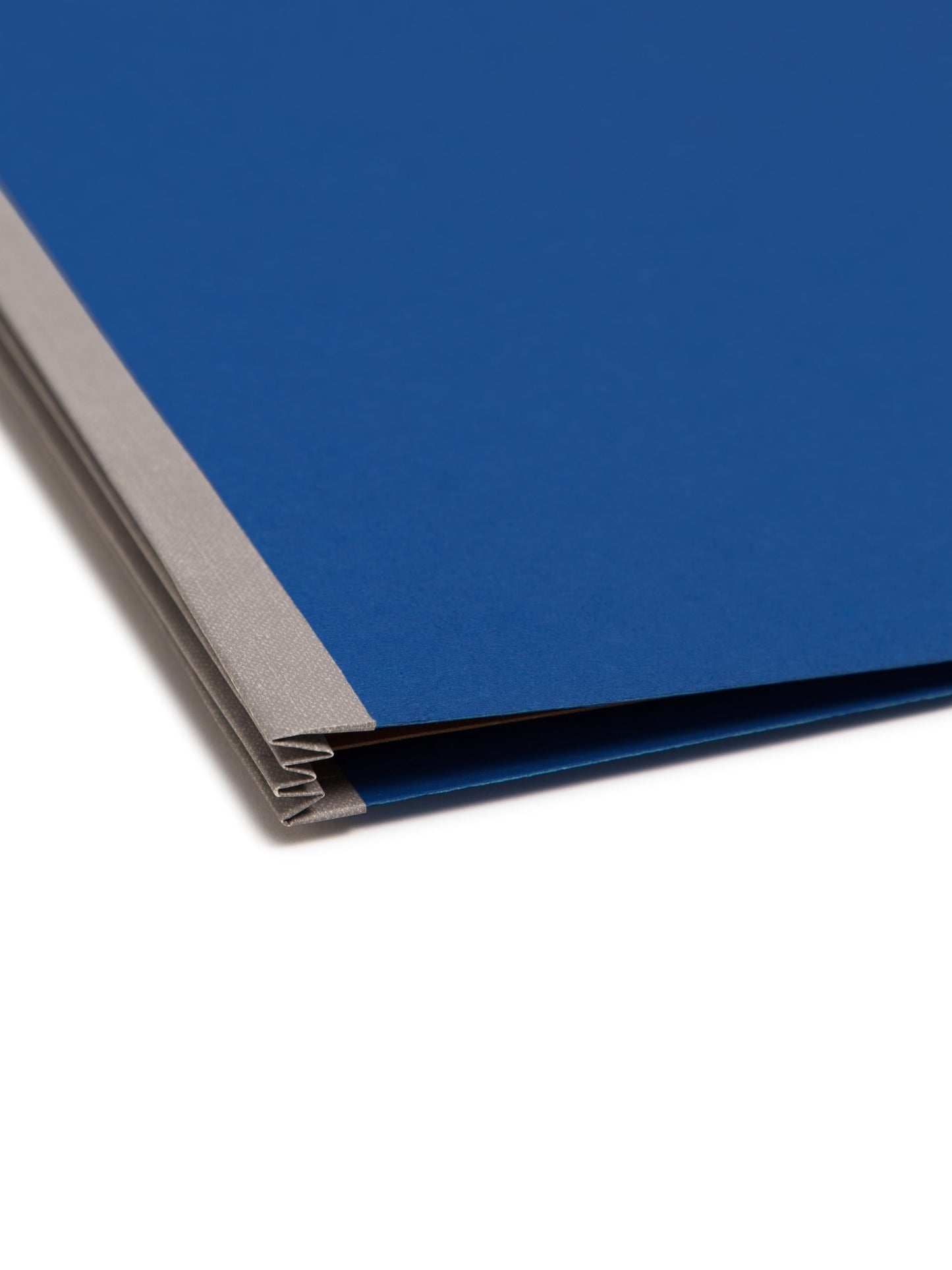 SafeSHIELD® Premium Pressboard Classification File Folders, 2 Dividers, 2 inch Expansion, 2/5-Cut Tab, Dark Blue Color, Legal Size, 