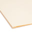 Reinforced Tab File Folders, 1 1/2 inch Expansion, 1/3-Cut Tab, Manila Color, Letter Size, Set of 50, 086486104050