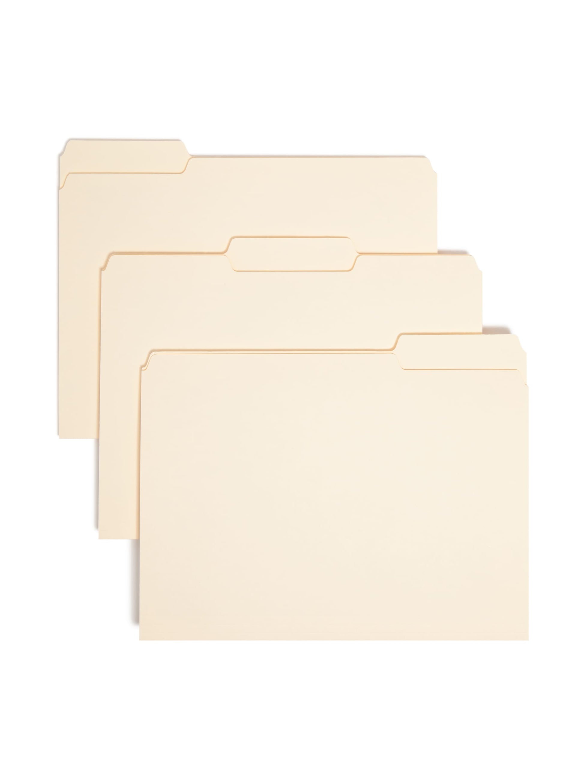 Interior File Folders, Manila Color, Letter Size, Set of 100, 086486102308