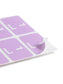 AlphaZ® ACCS Color Coded Alphabetic Labels - Sheets, Lavender Color, 1" X 1-5/8" Size, 