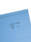 TUFF® Hanging File Folders with Easy Slide® Tabs, Blue Color, Letter Size, Set of 18, 086486640411