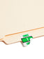 BCCR Bar Style Color-Coded Alphabetic Labels, A-Z Rolls, Light Green Color, 1-1/4" X 1" Size, 