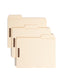 SuperTab® Fastener File Folders, Manila Color, Letter Size, Set of 50, 086486145350