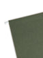 Standard Hanging File Folders, Without Tabs, Standard Green Color, Letter Size, 