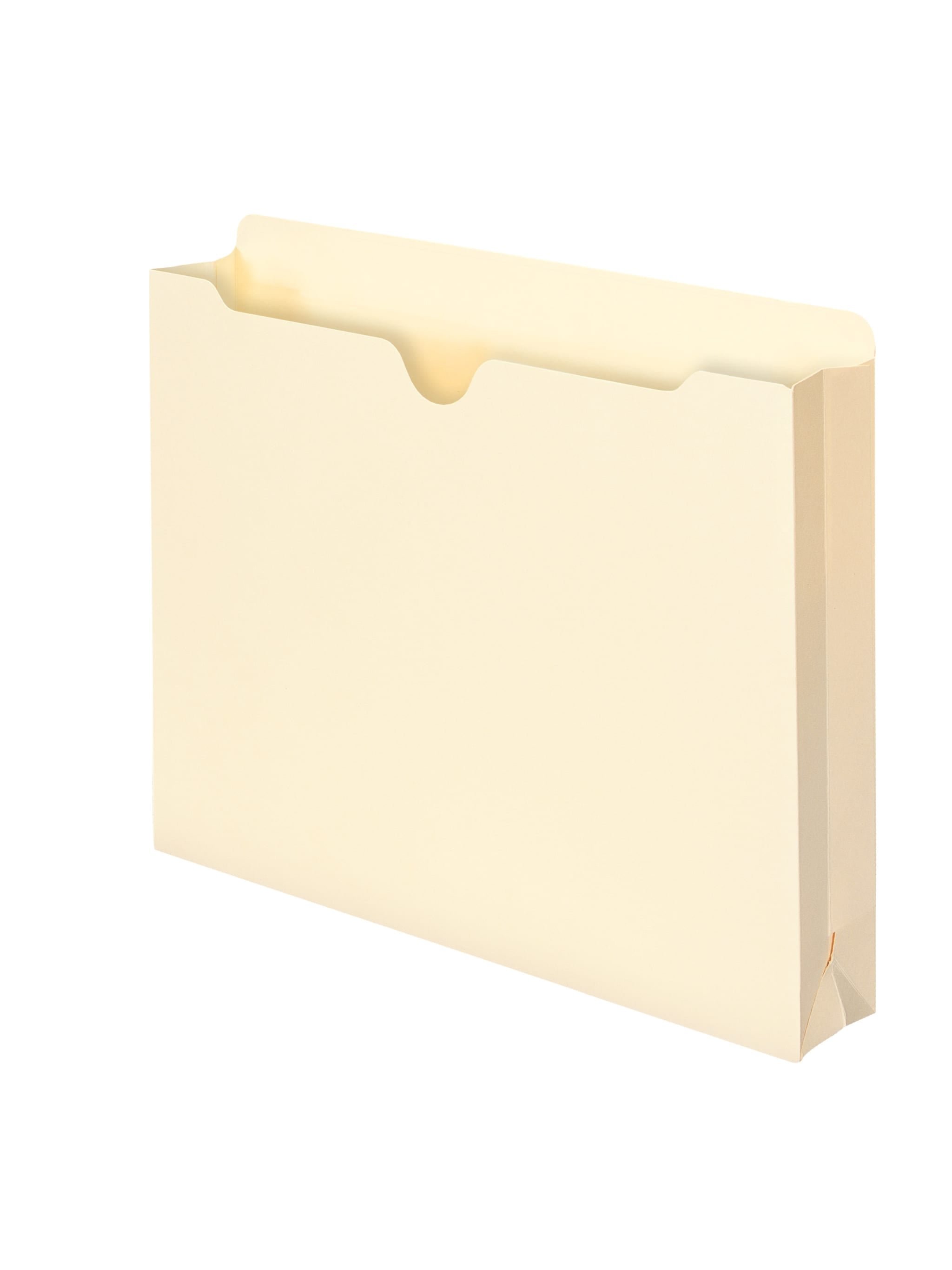 Smead Manila File Jackets, Straight Cut Tab, 2 Inch Expansion