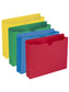 Colored File Jackets, Reinforced Straight-Cut Tab, 2 inch Expansion, Assorted Colors Color, Letter Size, Set of 0, 30086486756731