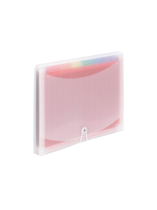 Poly ColorVue™ Expanding Files, 12 Dividers, Clear Color, Letter Size, Set of 1, 086486707237