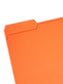 Interior File Folders, Orange Color, Letter Size, Set of 100, 086486102599