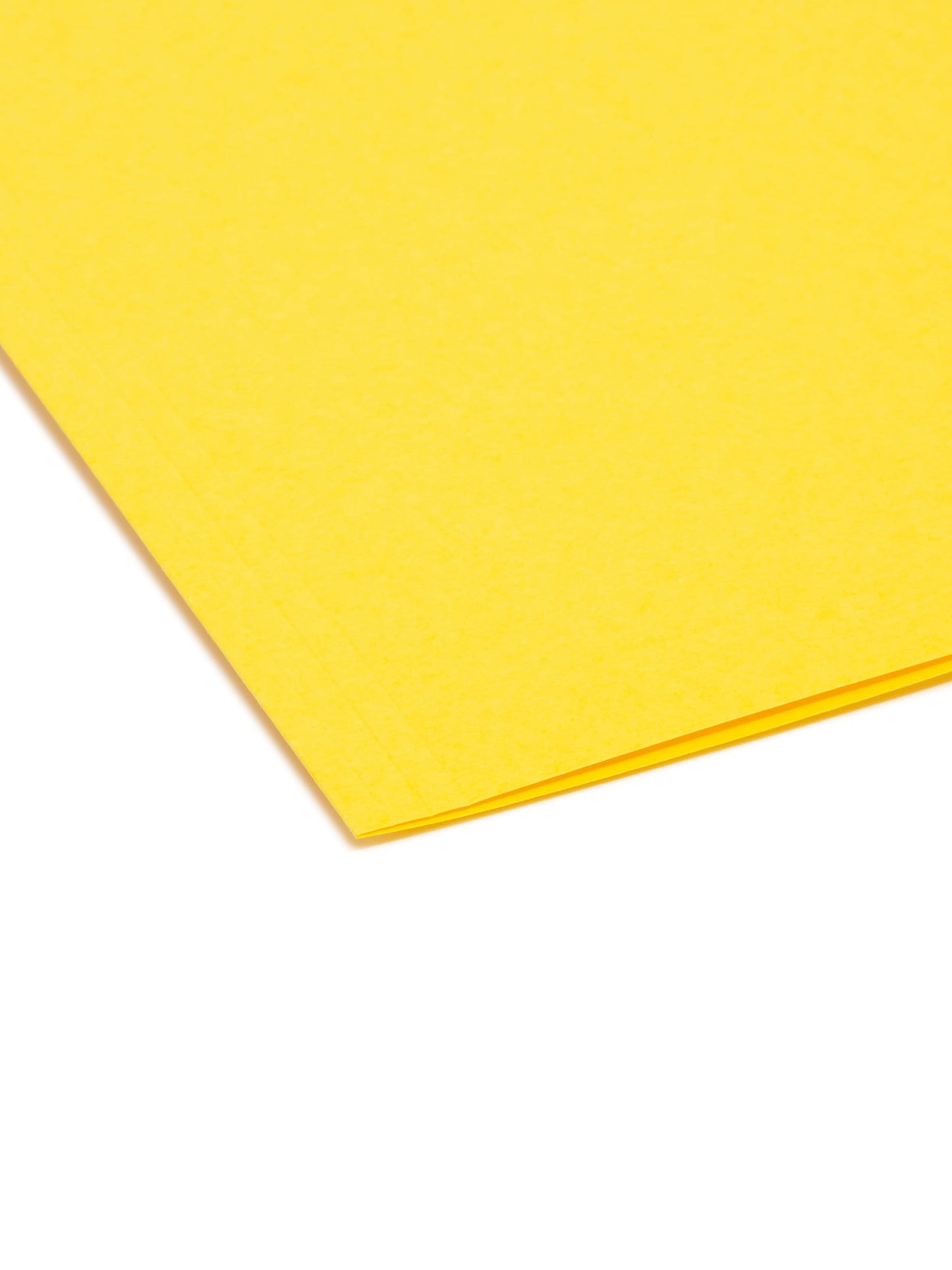 Interior File Folders, Yellow Color, Letter Size, Set of 100, 086486102711